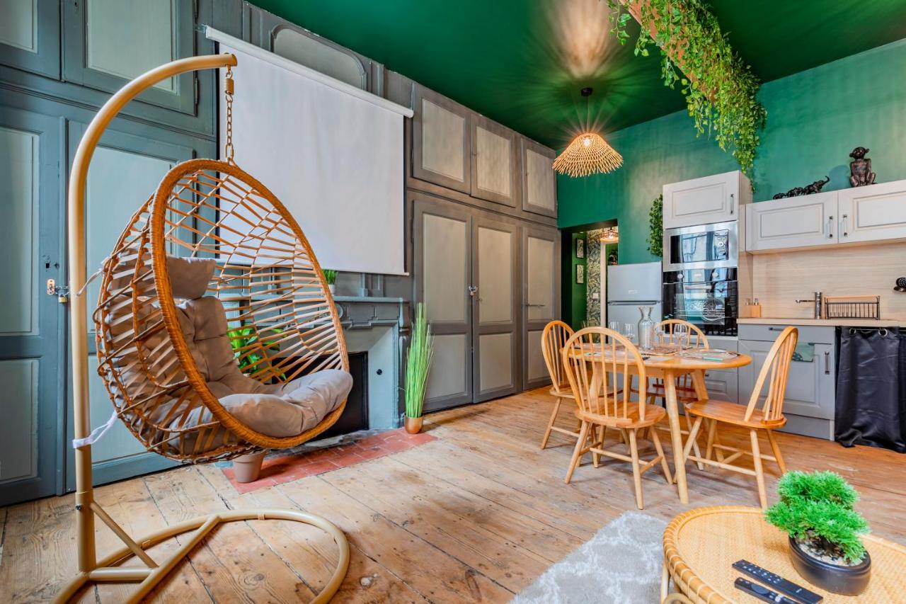 Appartement Jungle - Libourne Centre - 4 Pers - Sauna - Netflix Eksteriør bilde