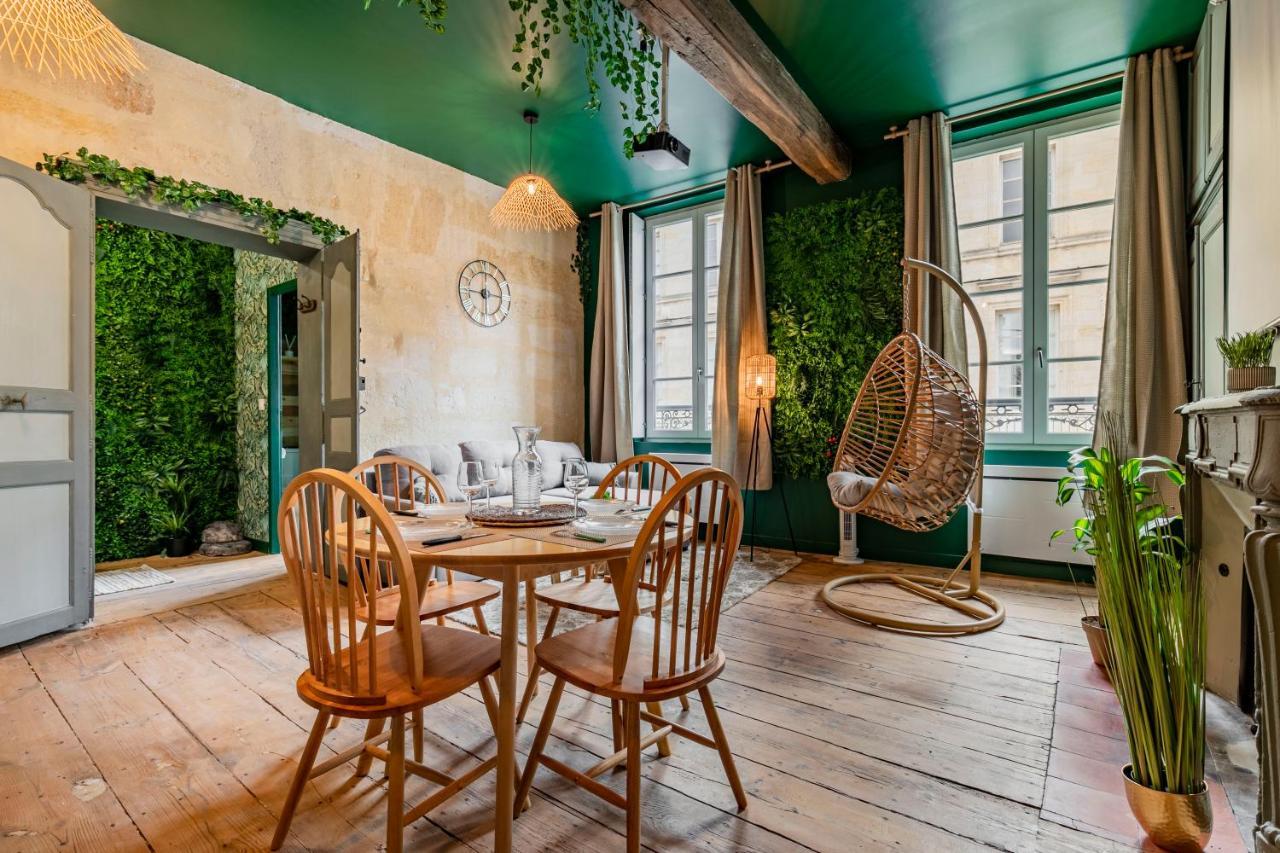Appartement Jungle - Libourne Centre - 4 Pers - Sauna - Netflix Eksteriør bilde
