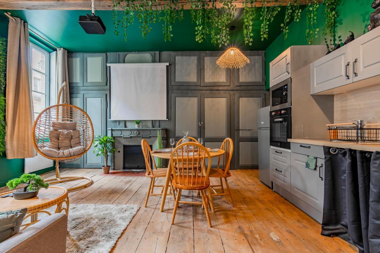 Appartement Jungle - Libourne Centre - 4 Pers - Sauna - Netflix Eksteriør bilde
