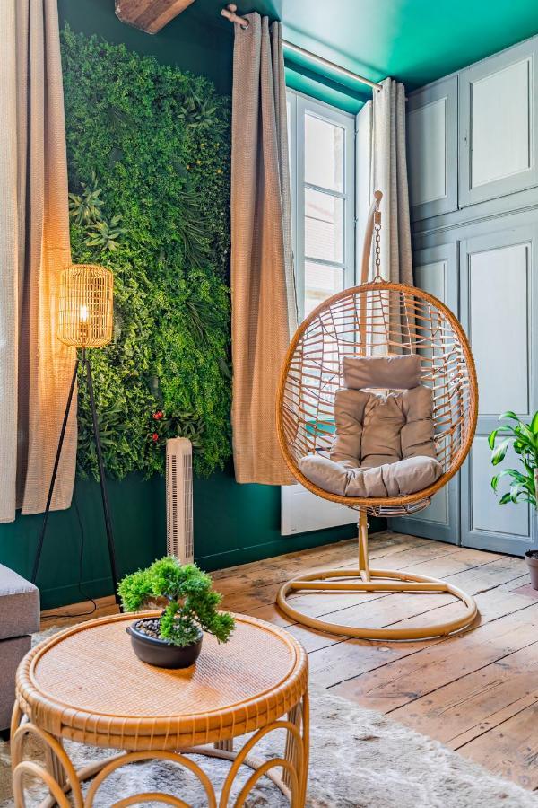Appartement Jungle - Libourne Centre - 4 Pers - Sauna - Netflix Eksteriør bilde
