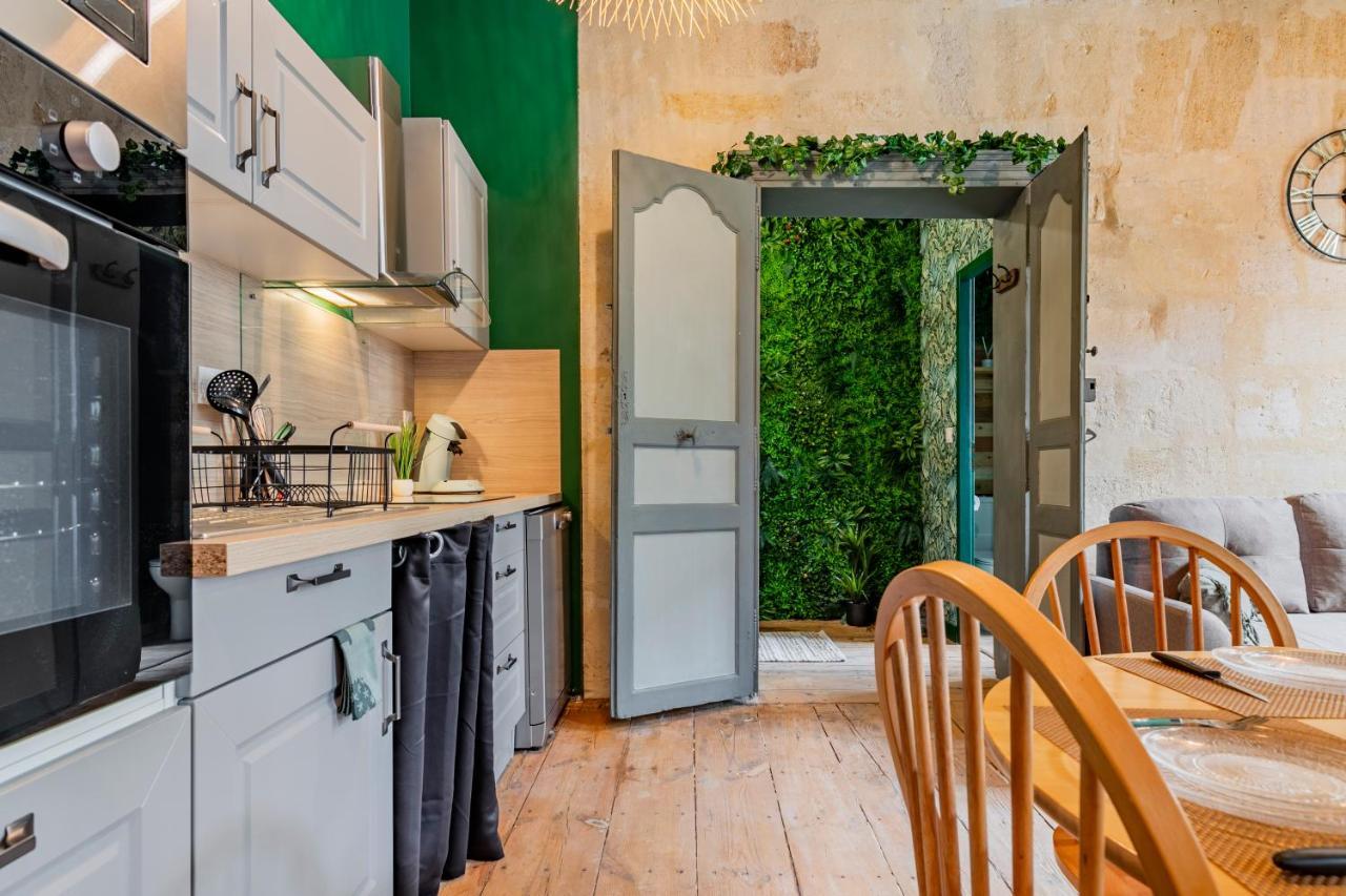 Appartement Jungle - Libourne Centre - 4 Pers - Sauna - Netflix Eksteriør bilde
