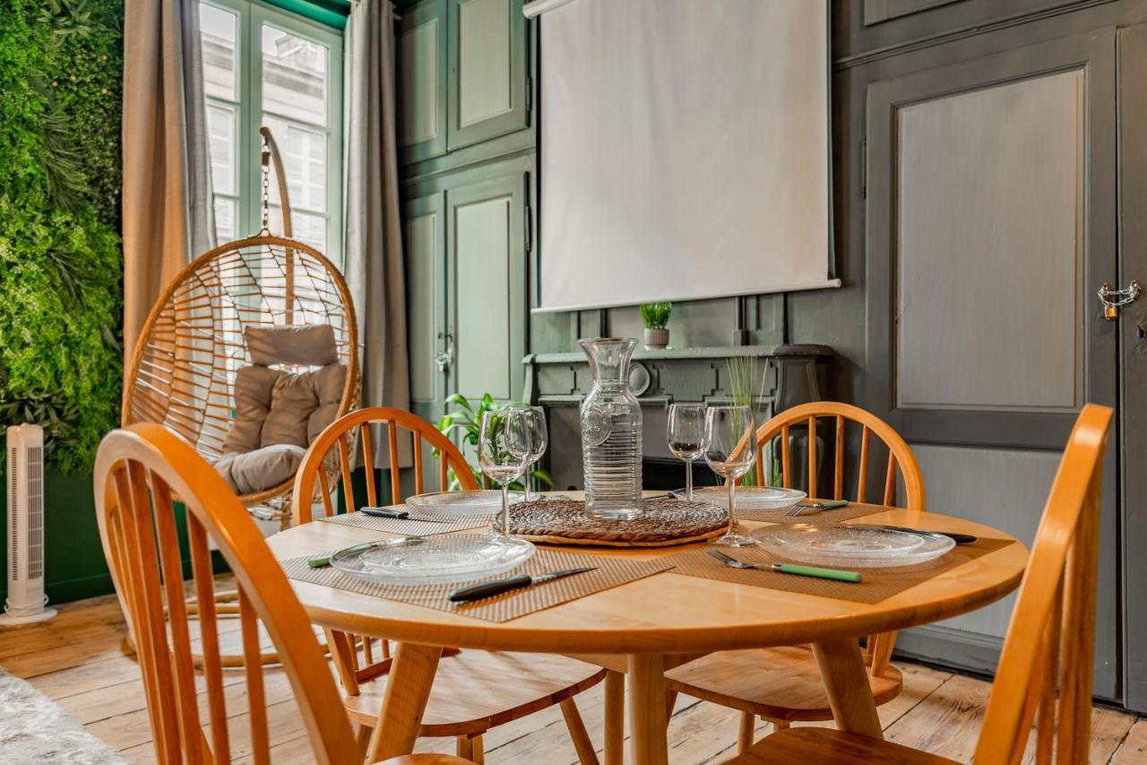 Appartement Jungle - Libourne Centre - 4 Pers - Sauna - Netflix Eksteriør bilde